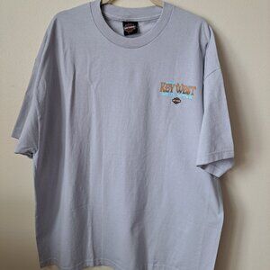 Harley Davidson Motorcycles Mens Tshirt Size XXL Key West Florida Damaged